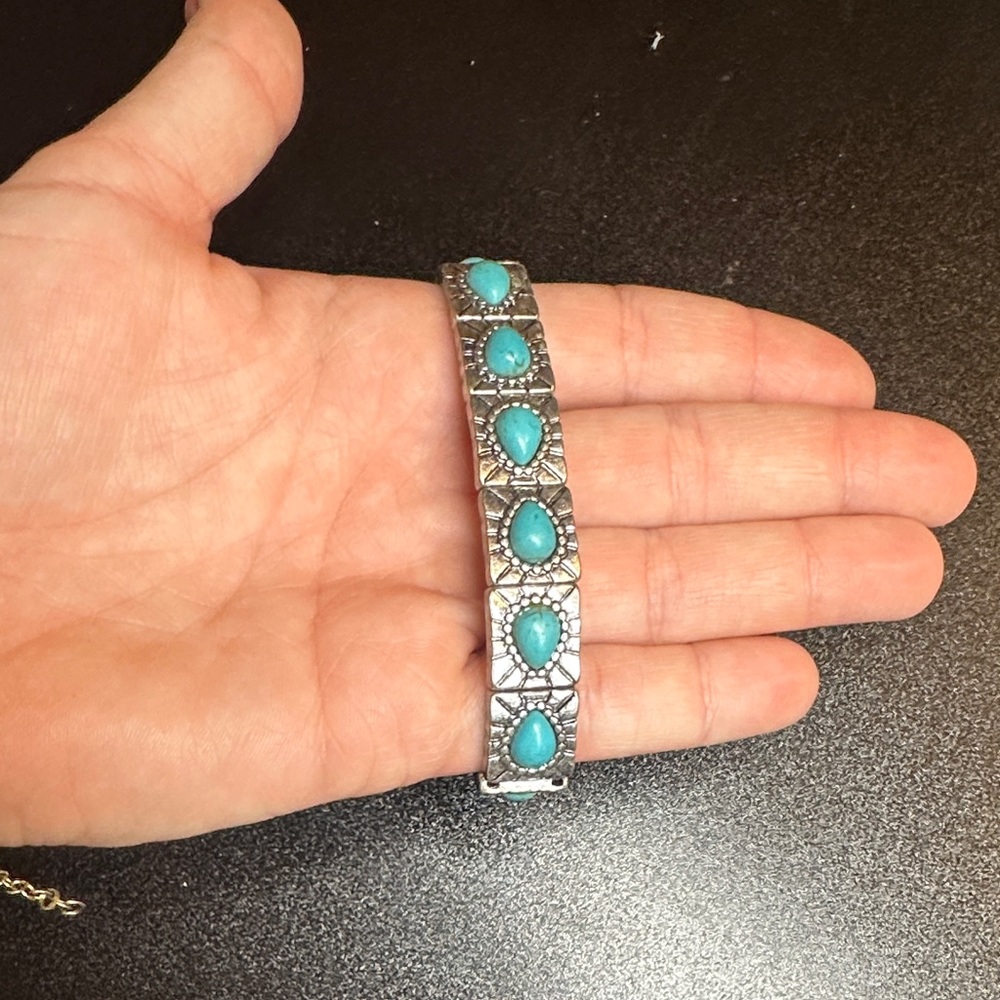 Turquoise Silver Bracelet
